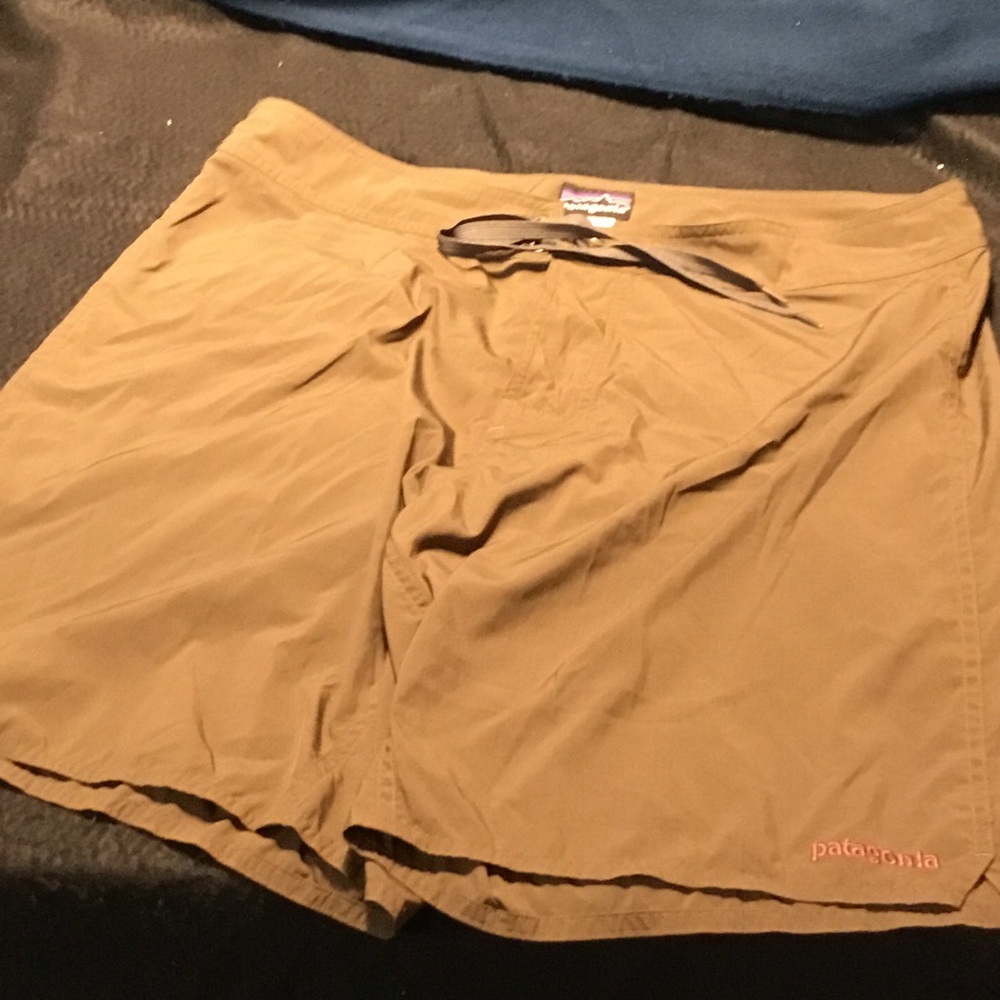 Patagonia Men's Board Shorts.  Men’s 36” waist. Brown